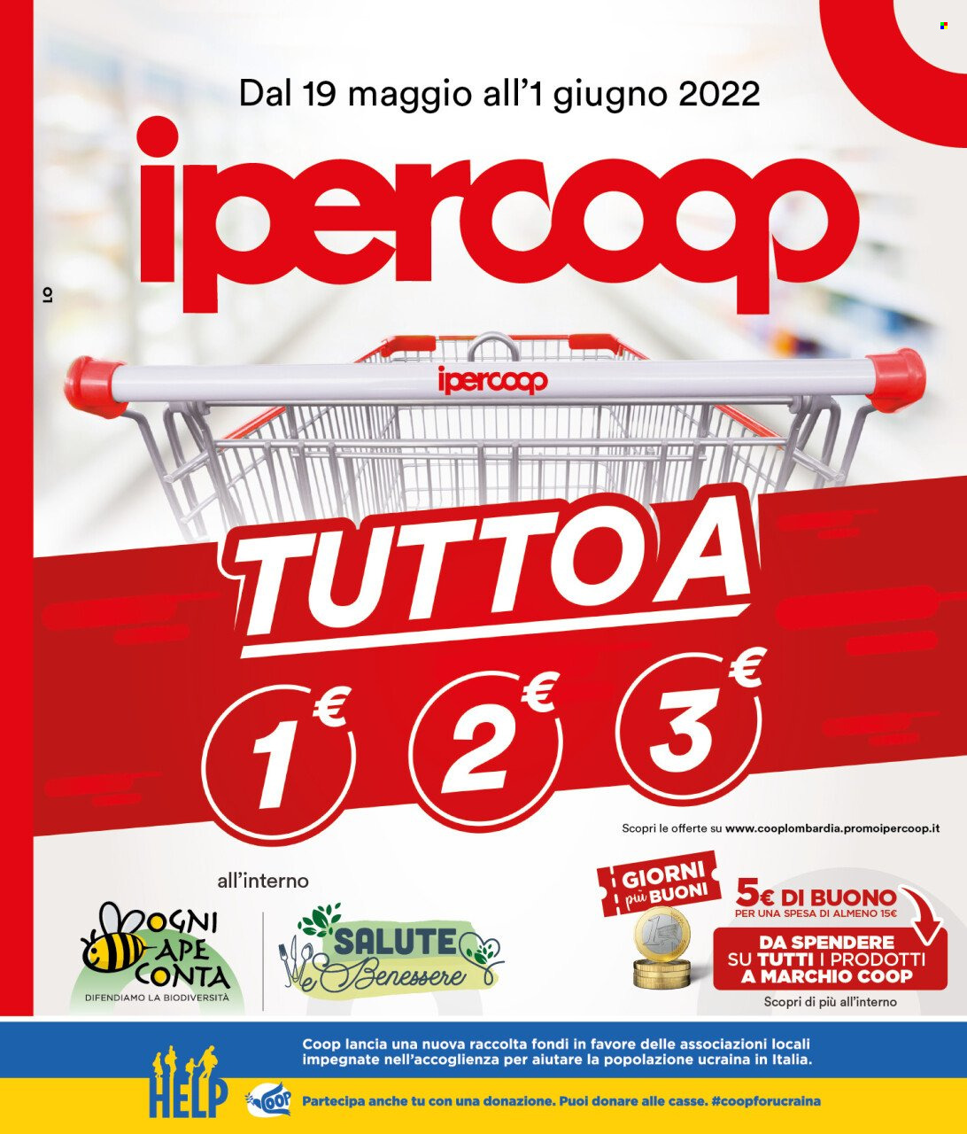 Volantino Coop - 19/5/2022 - 1/6/2022. Pagina 1