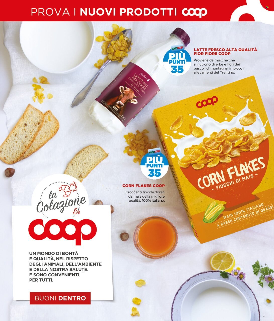thumbnail - Volantino Coop - 19/5/2022 - 1/6/2022 - Prodotti in offerta - latte, corn flakes. Pagina 2.
