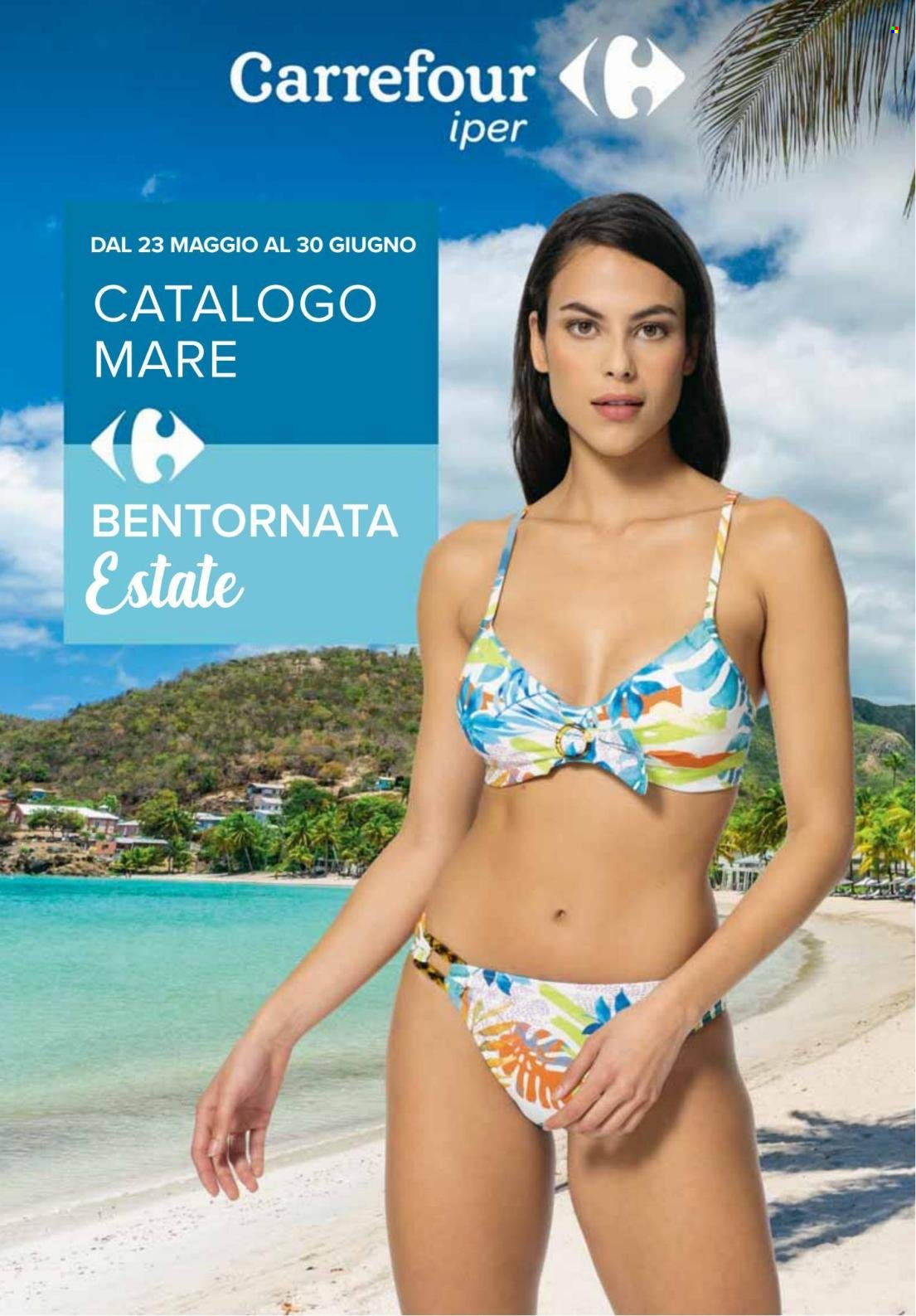 Volantino Carrefour - 23/5/2022 - 30/6/2022. Pagina 1