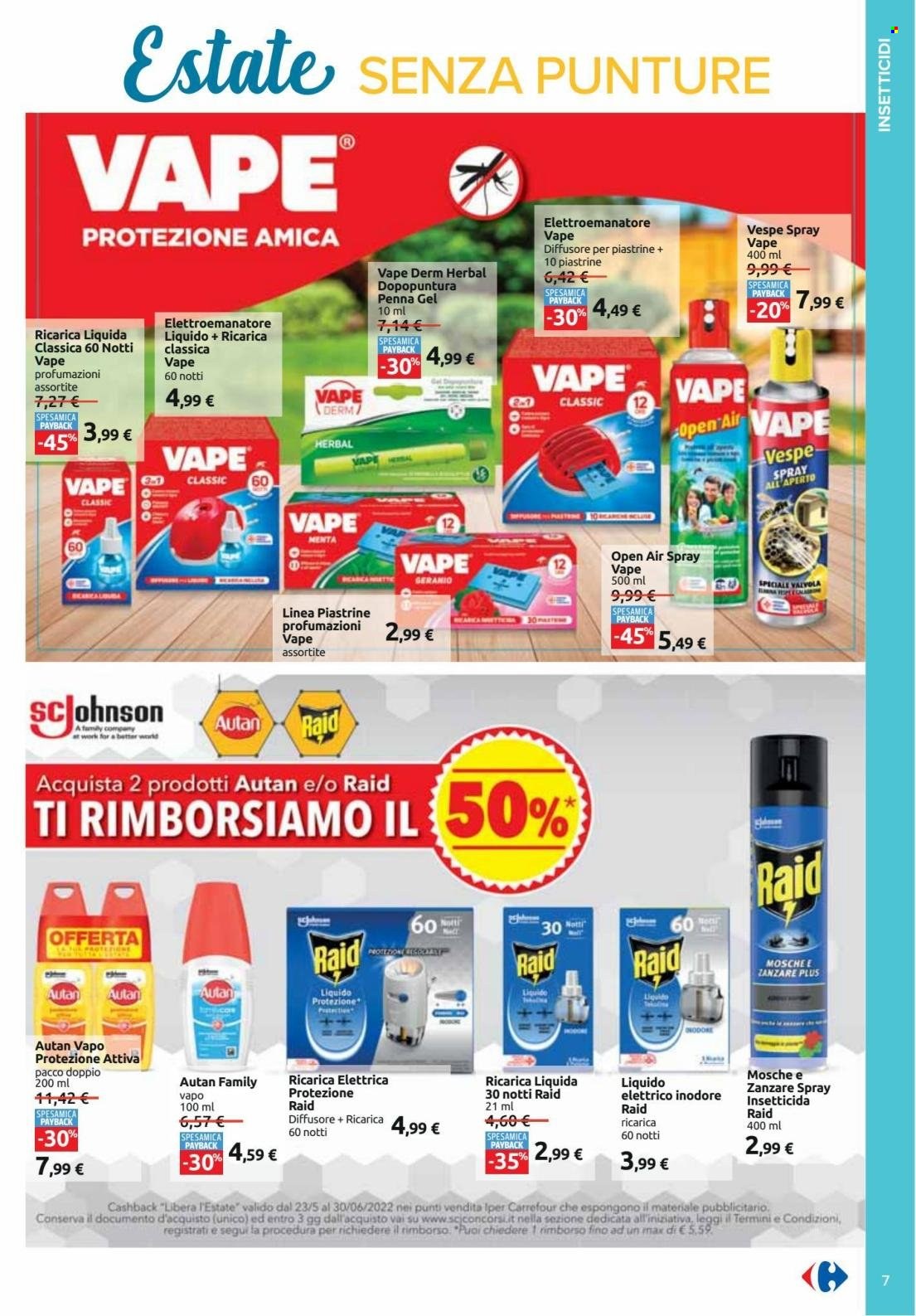 Volantino Carrefour - 23/5/2022 - 30/6/2022. Pagina 7