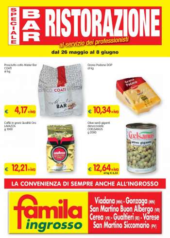 Volantino Famila - 26/5/2022 - 8/6/2022.