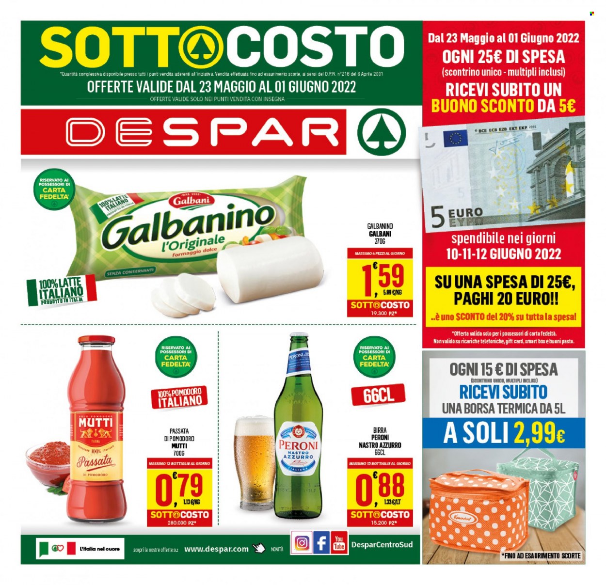 Volantino Despar - 23/5/2022 - 1/6/2022. Pagina 1
