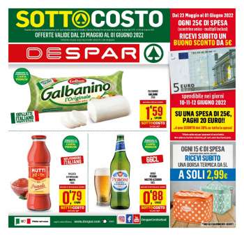Volantino Despar - 23/5/2022 - 1/6/2022.