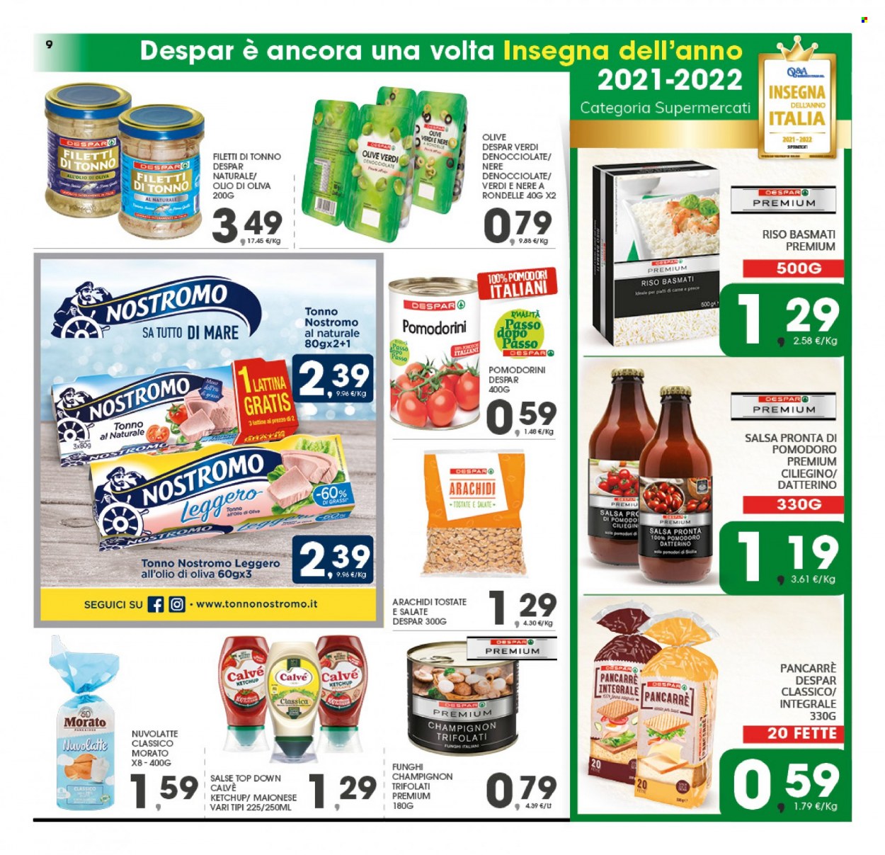 Volantino Eurospar - 23/5/2022 - 1/6/2022. Pagina 9