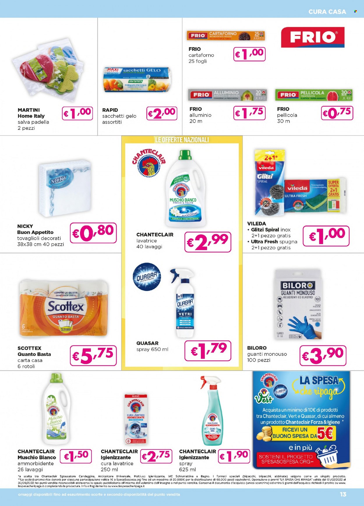 Volantino Acqua & Sapone - 26/5/2022 - 14/6/2022. Pagina 13