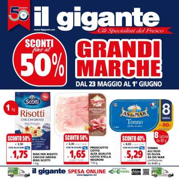 Volantino Il Gigante - 23/5/2022 - 1/6/2022.