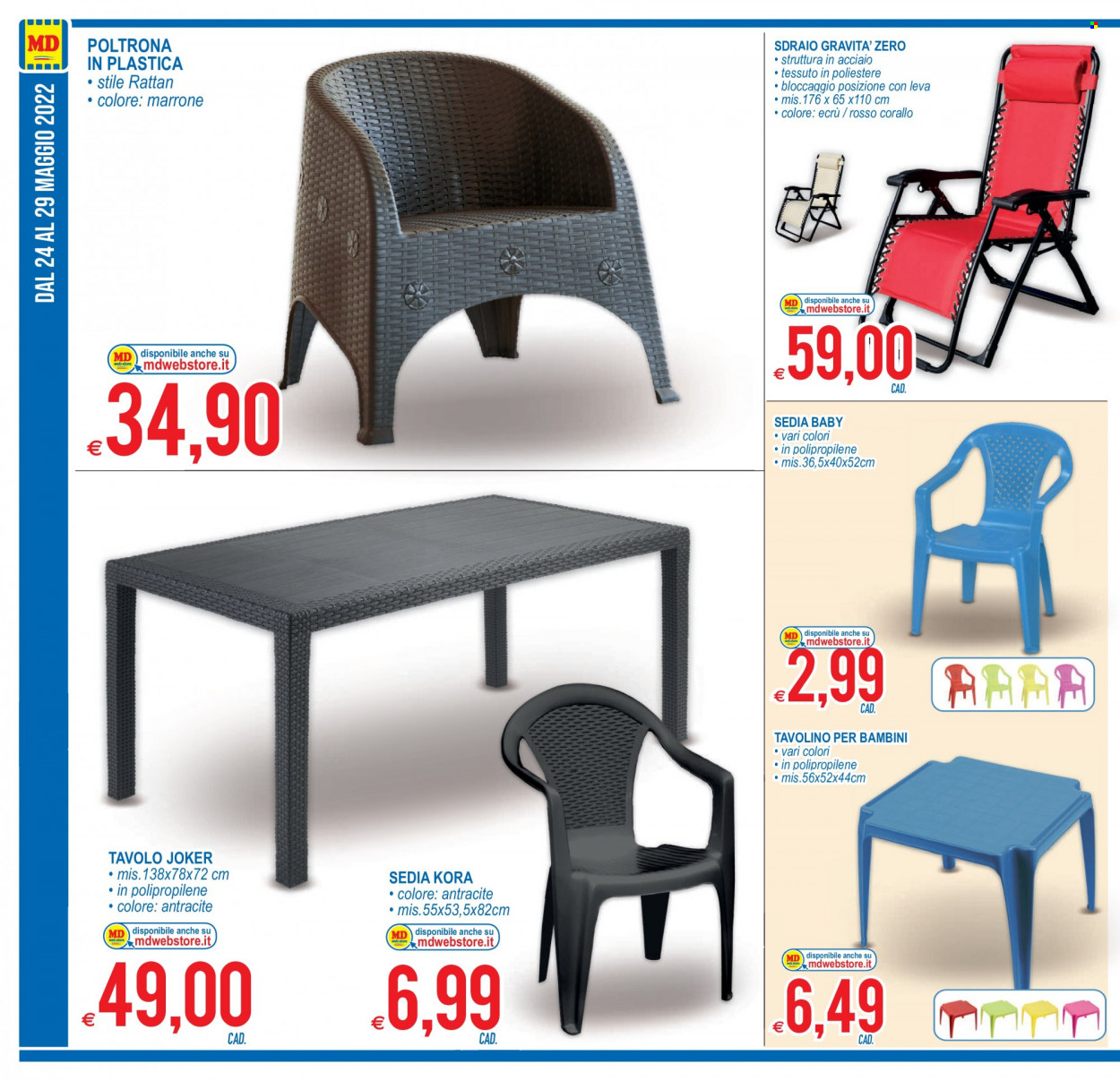 Volantino MD Discount - 24/5/2022 - 29/5/2022. Pagina 14