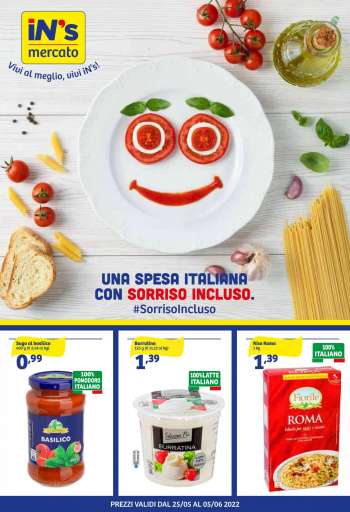 Volantino iN's Mercato - 25/5/2022 - 5/6/2022.
