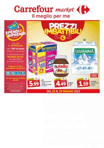 Volantino Carrefour - 19/5/2022 - 29/5/2022.