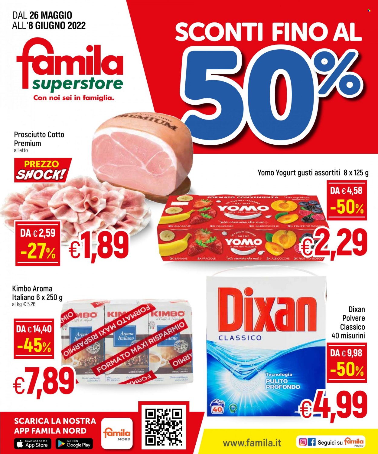 Volantino Famila - 26/5/2022 - 8/6/2022. Pagina 1