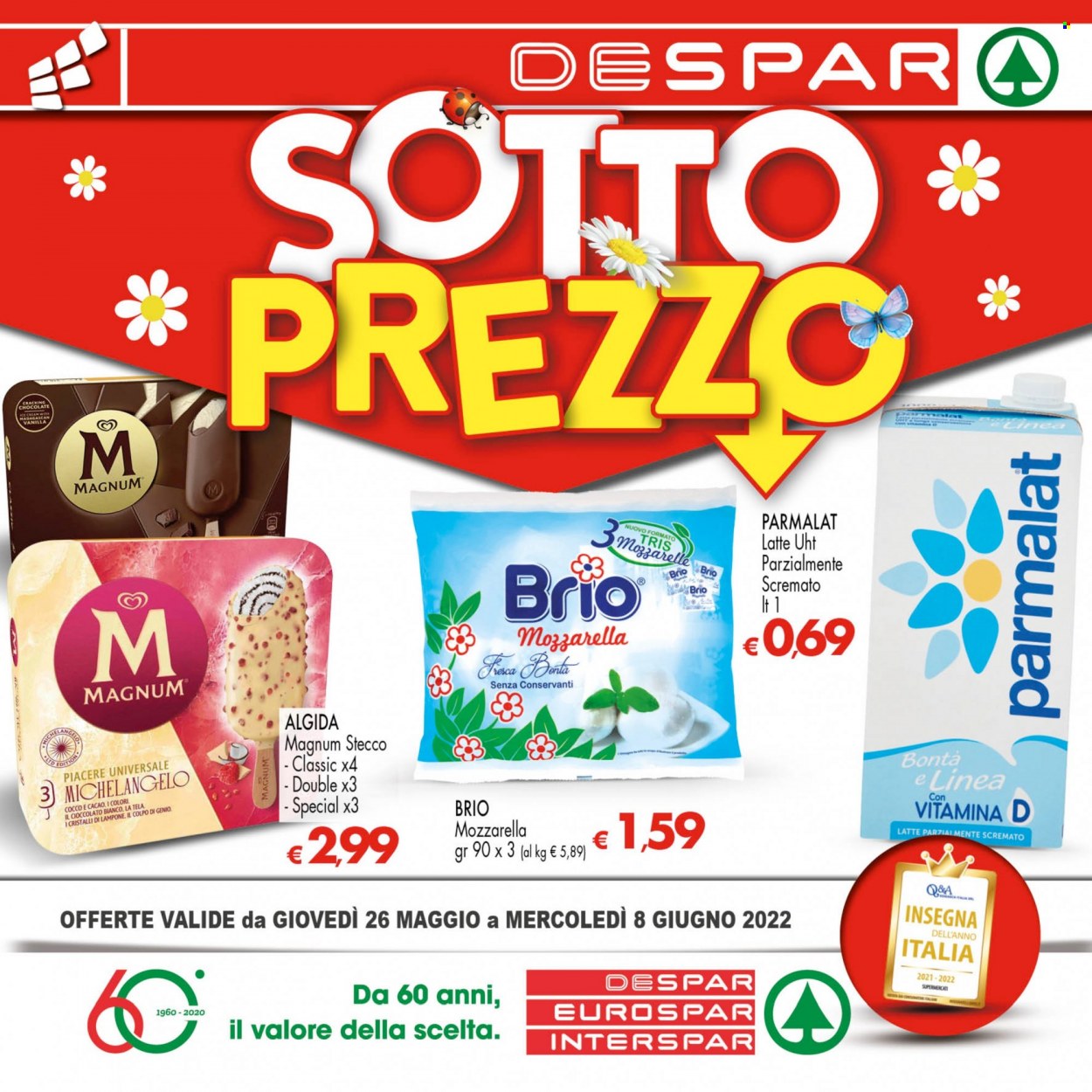Volantino Eurospar - 26/5/2022 - 8/6/2022. Pagina 1