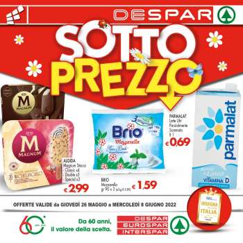 Volantino Interspar - 26/5/2022 - 8/6/2022.