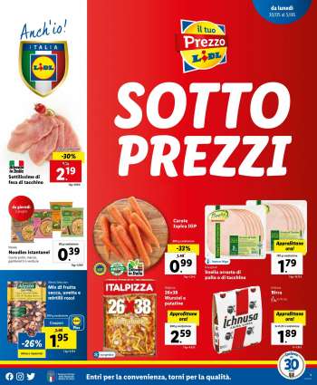 Volantino Lidl - 30/5/2022 - 5/6/2022.