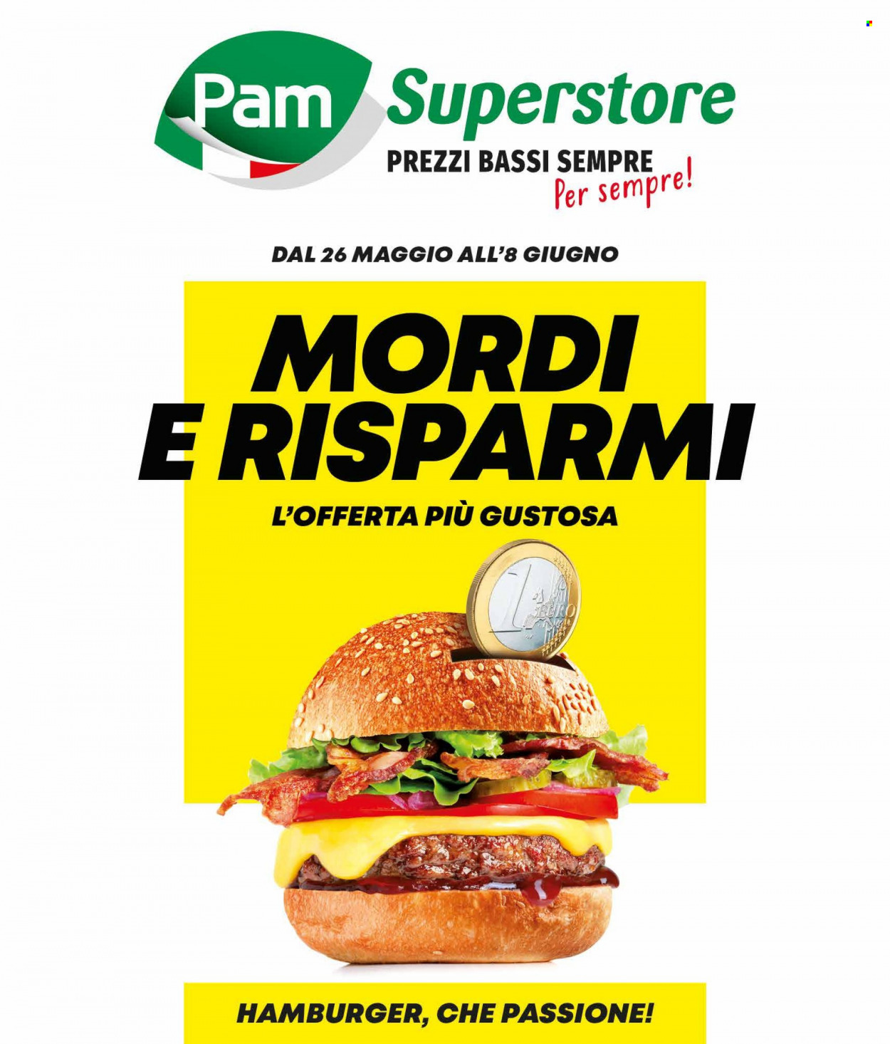 Volantino Pam Panorama - 26/5/2022 - 8/6/2022. Pagina 1