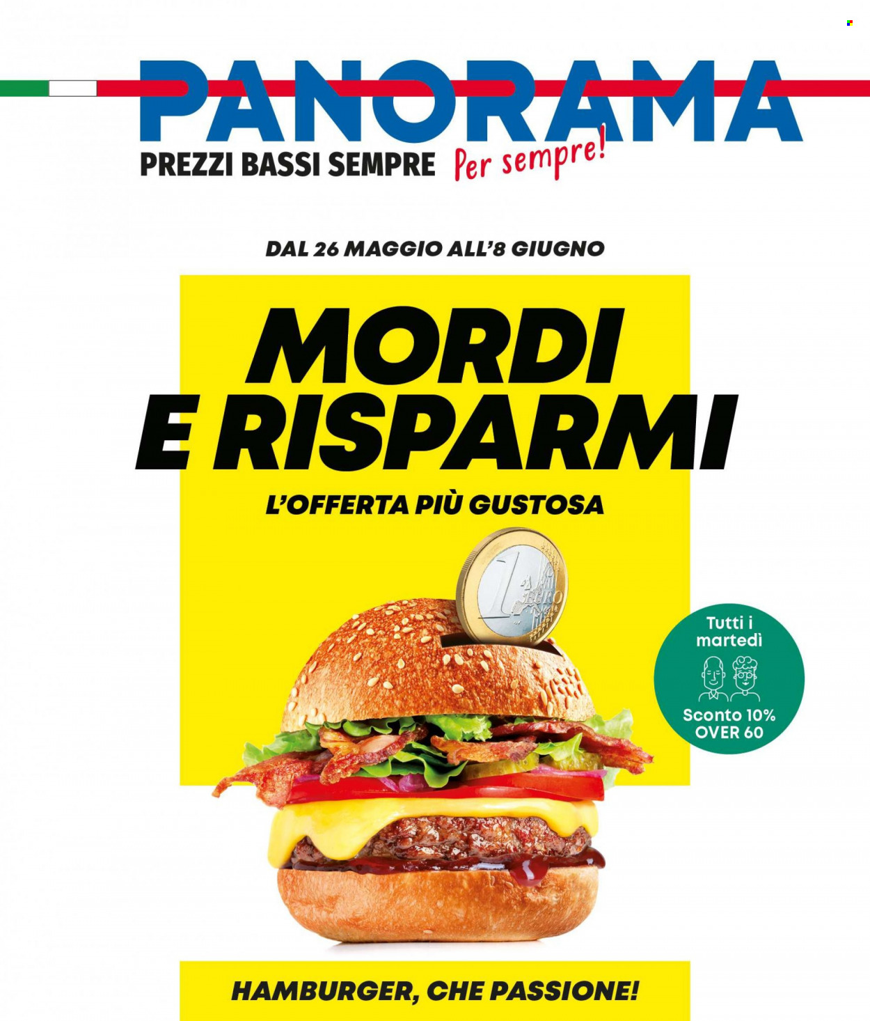 Volantino Panorama - 26/5/2022 - 8/6/2022. Pagina 1