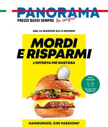 Volantino Panorama - 26/5/2022 - 8/6/2022.