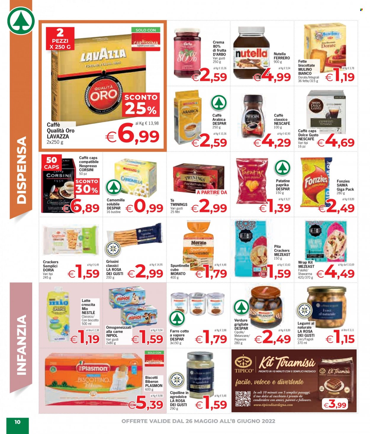 Volantino Despar - 26/5/2022 - 8/6/2022. Pagina 10