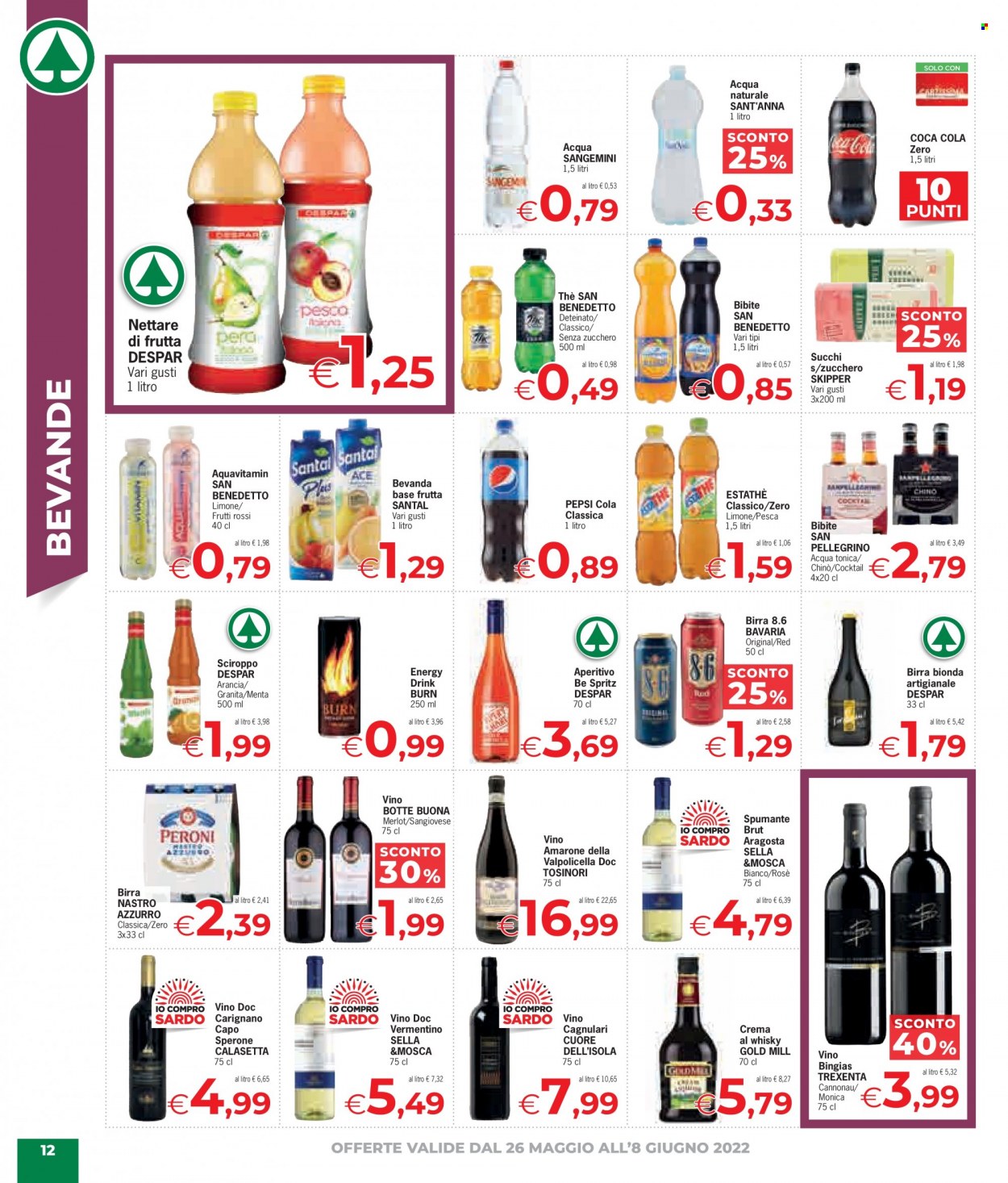 Volantino Despar - 26/5/2022 - 8/6/2022. Pagina 12