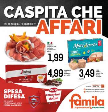 Volantino Famila - 26/5/2022 - 8/6/2022.
