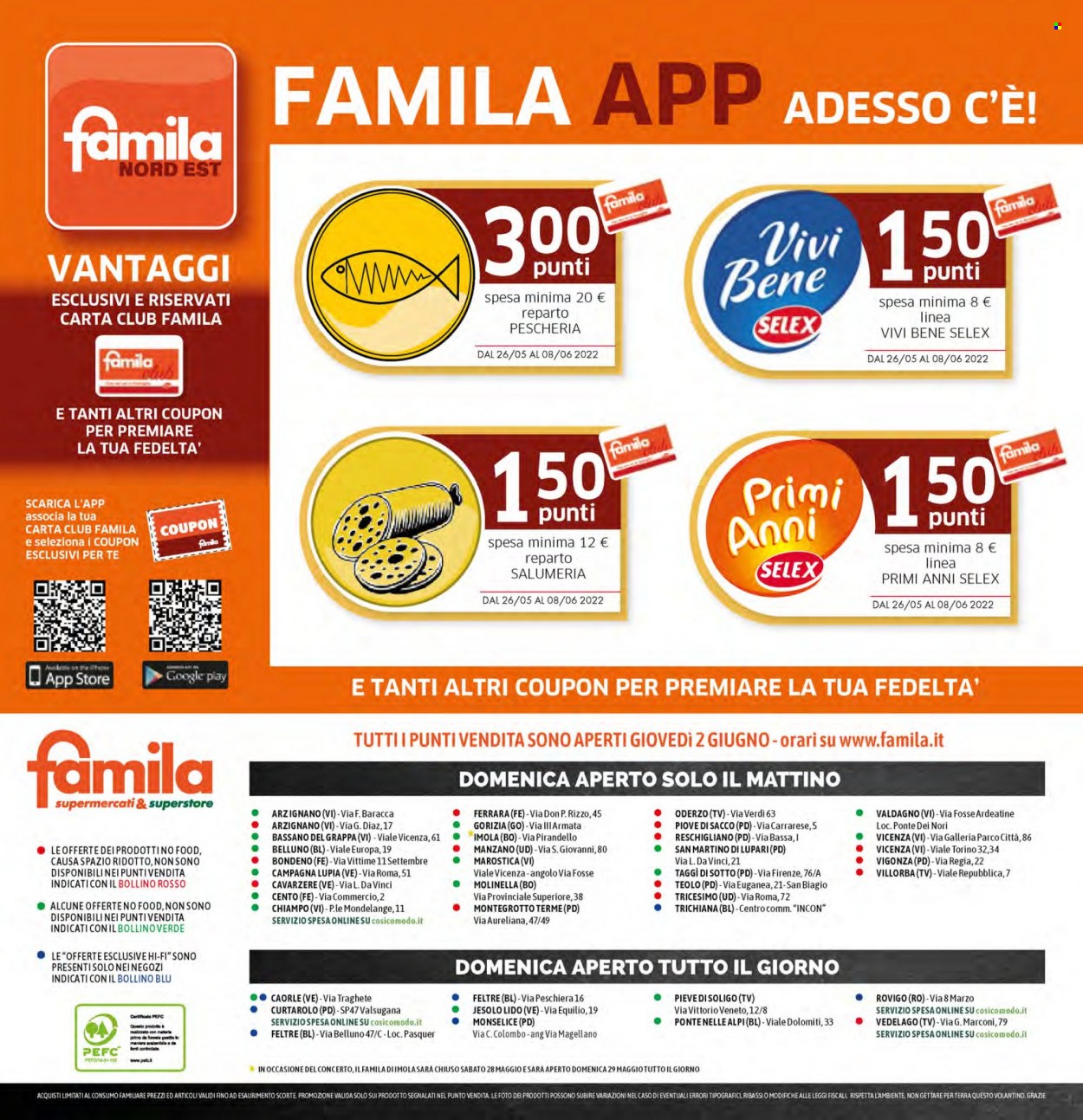 Volantino Famila - 26/5/2022 - 8/6/2022. Pagina 24