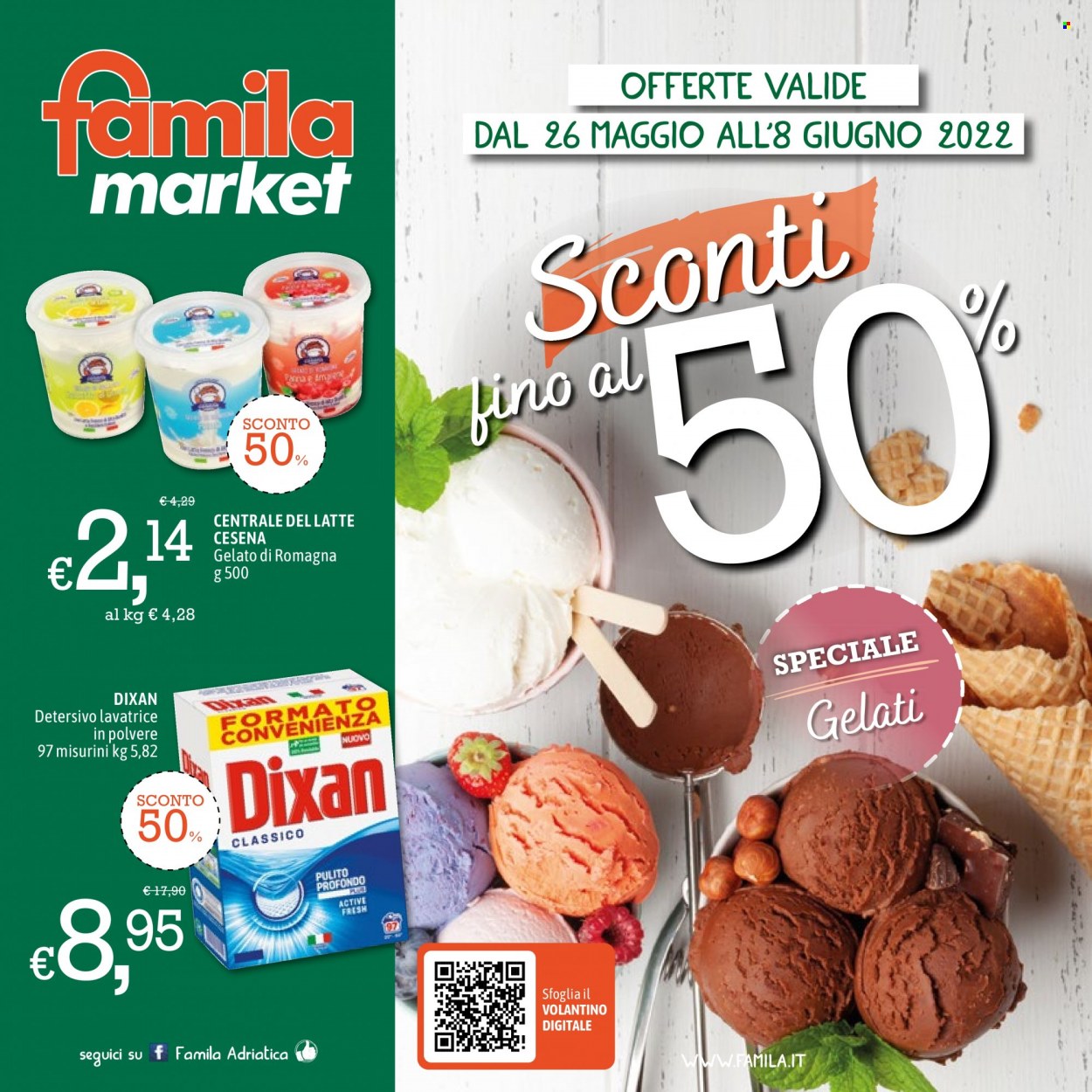 Volantino Famila - 26/5/2022 - 8/6/2022. Pagina 1