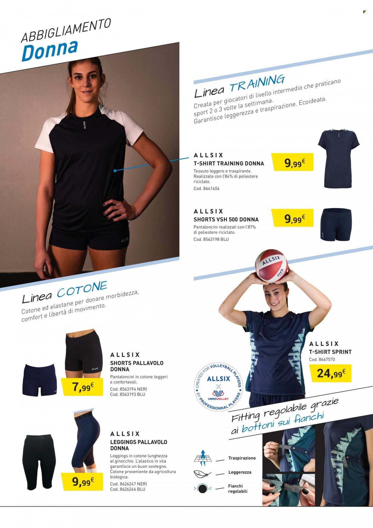 thumbnail - Volantino Decathlon - Prodotti in offerta - pantaloncini, t-shirt, leggings. Pagina 14.