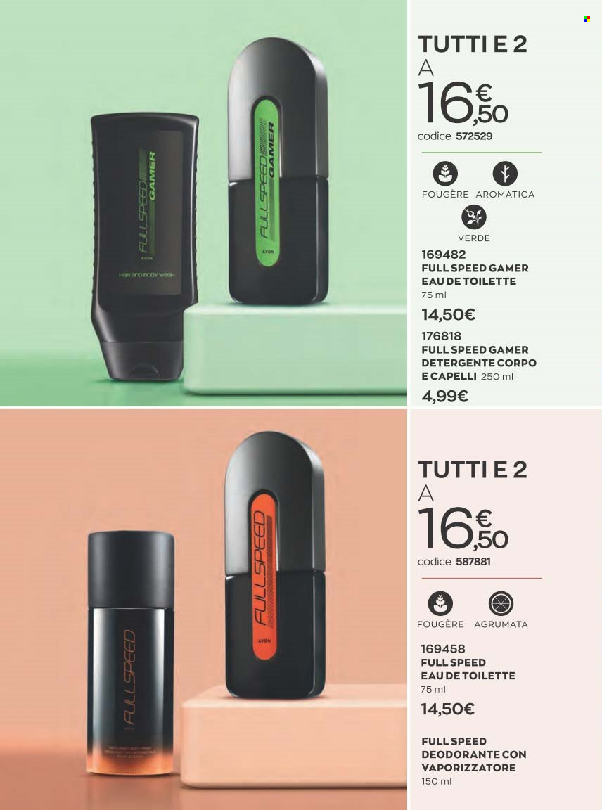 thumbnail - Volantino Avon - 1/6/2022 - 30/6/2022 - Prodotti in offerta - detergente, deodorante, Eau de Toilette. Pagina 133.