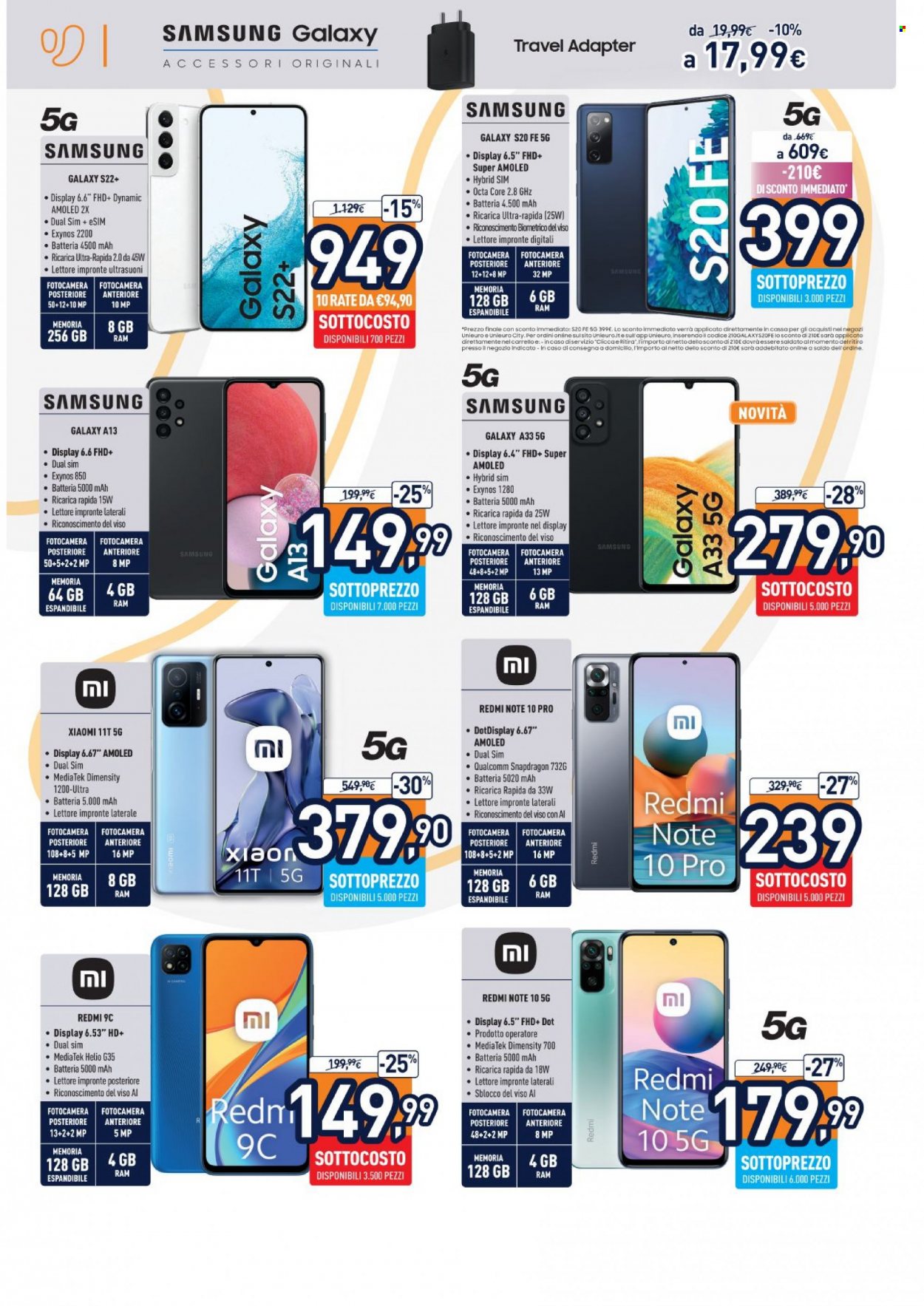 Volantino Unieuro - 27/5/2022 - 9/6/2022. Pagina 6