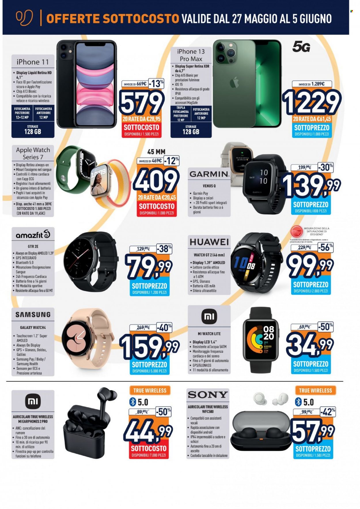 Volantino Unieuro - 27/5/2022 - 9/6/2022. Pagina 8