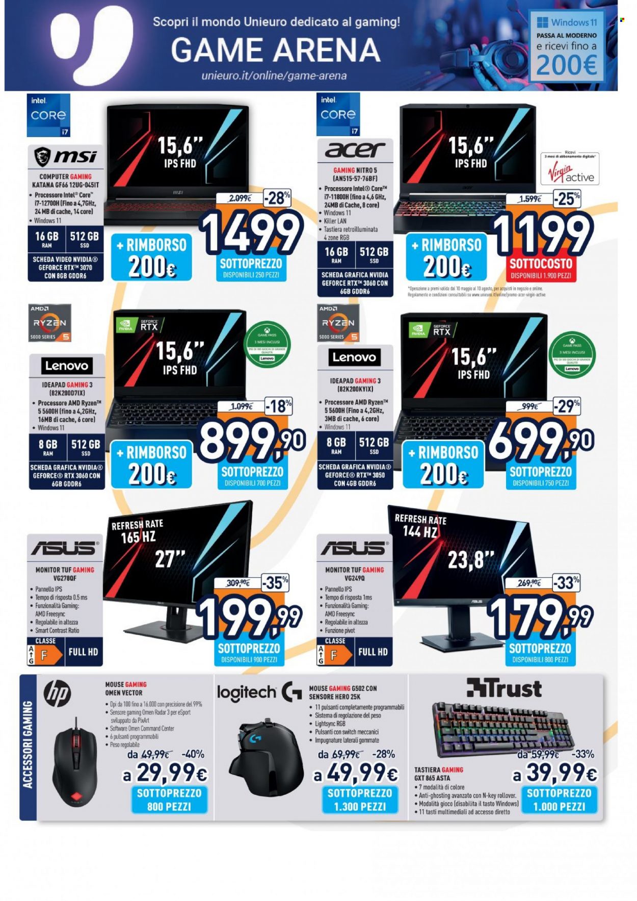 Volantino Unieuro - 27/5/2022 - 9/6/2022. Pagina 13