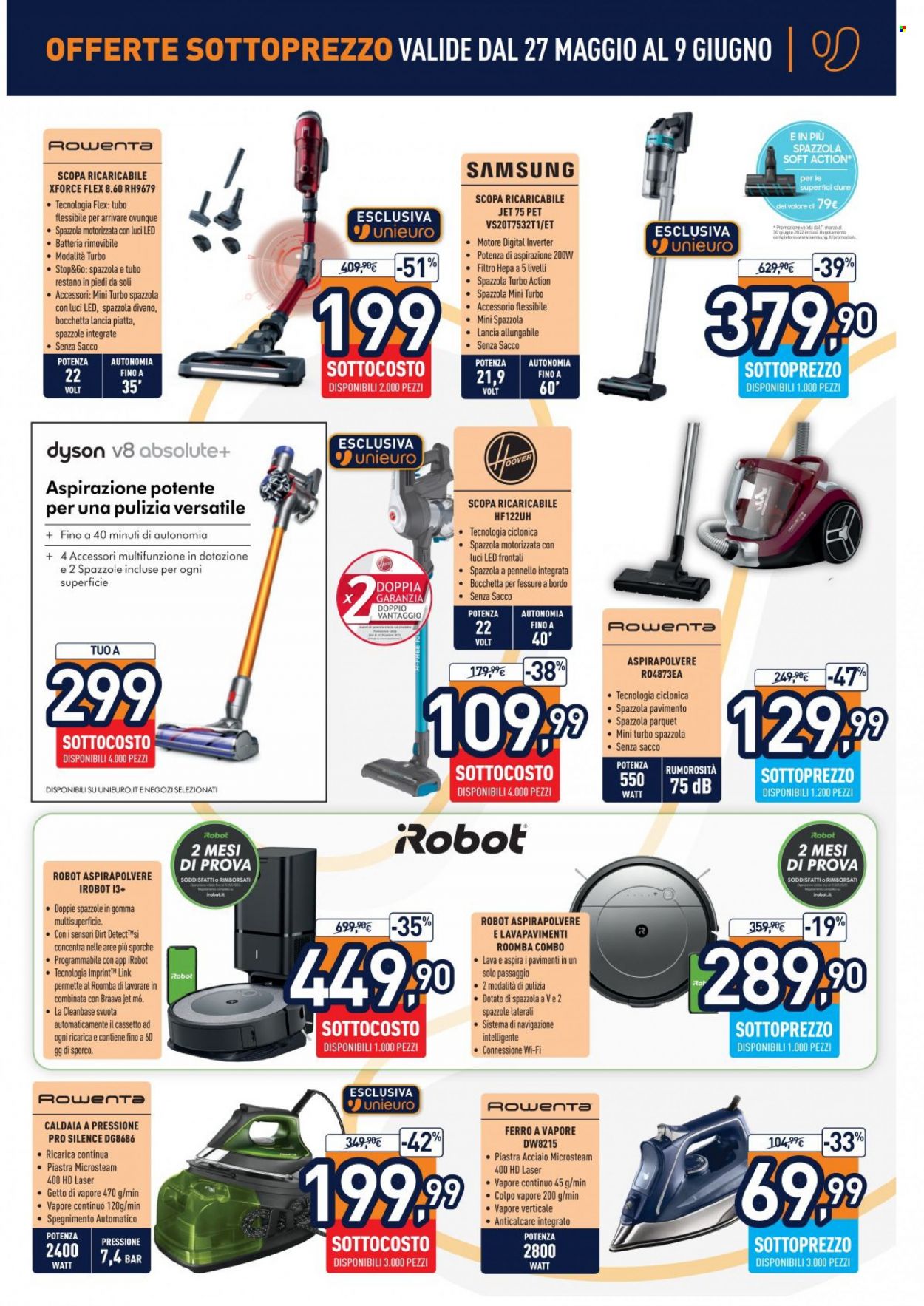 Volantino Unieuro - 27/5/2022 - 9/6/2022. Pagina 15