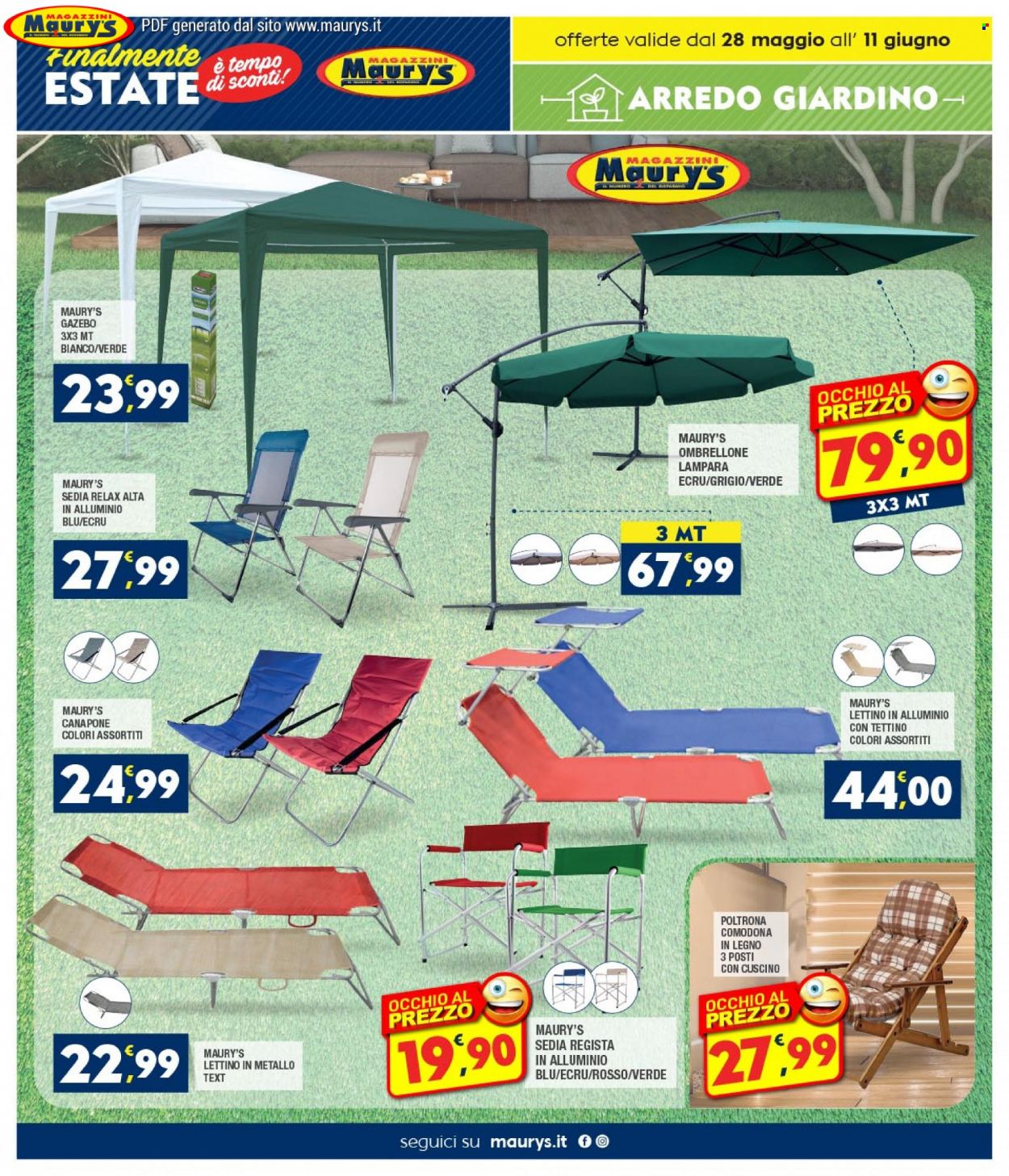 Volantino Maury's - 28/5/2022 - 11/6/2022. Pagina 8