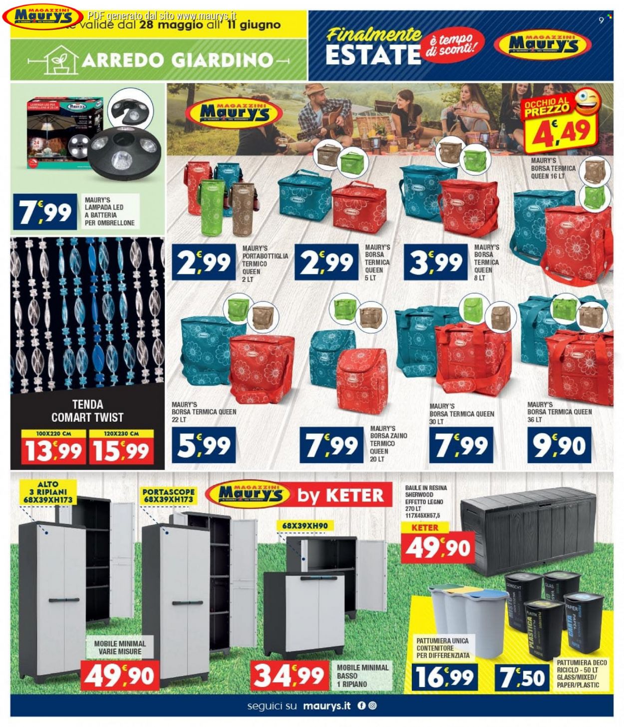 Volantino Maury's - 28/5/2022 - 11/6/2022. Pagina 9