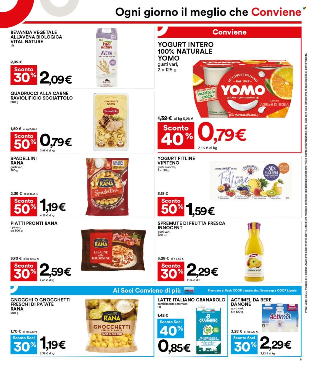 Volantino Coop - 30/5/2022 - 8/6/2022. Pagina 9
