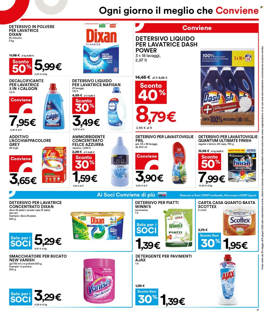 Volantino Coop - 30/5/2022 - 8/6/2022. Pagina 15