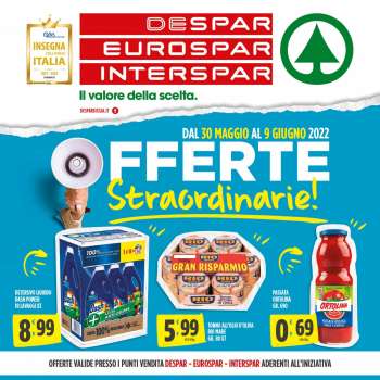Volantino Interspar - 30/5/2022 - 9/6/2022.