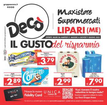 Volantino Deco - 31/5/2022 - 9/6/2022.