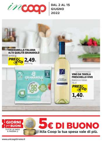 Volantino Coop - 2/6/2022 - 15/6/2022.