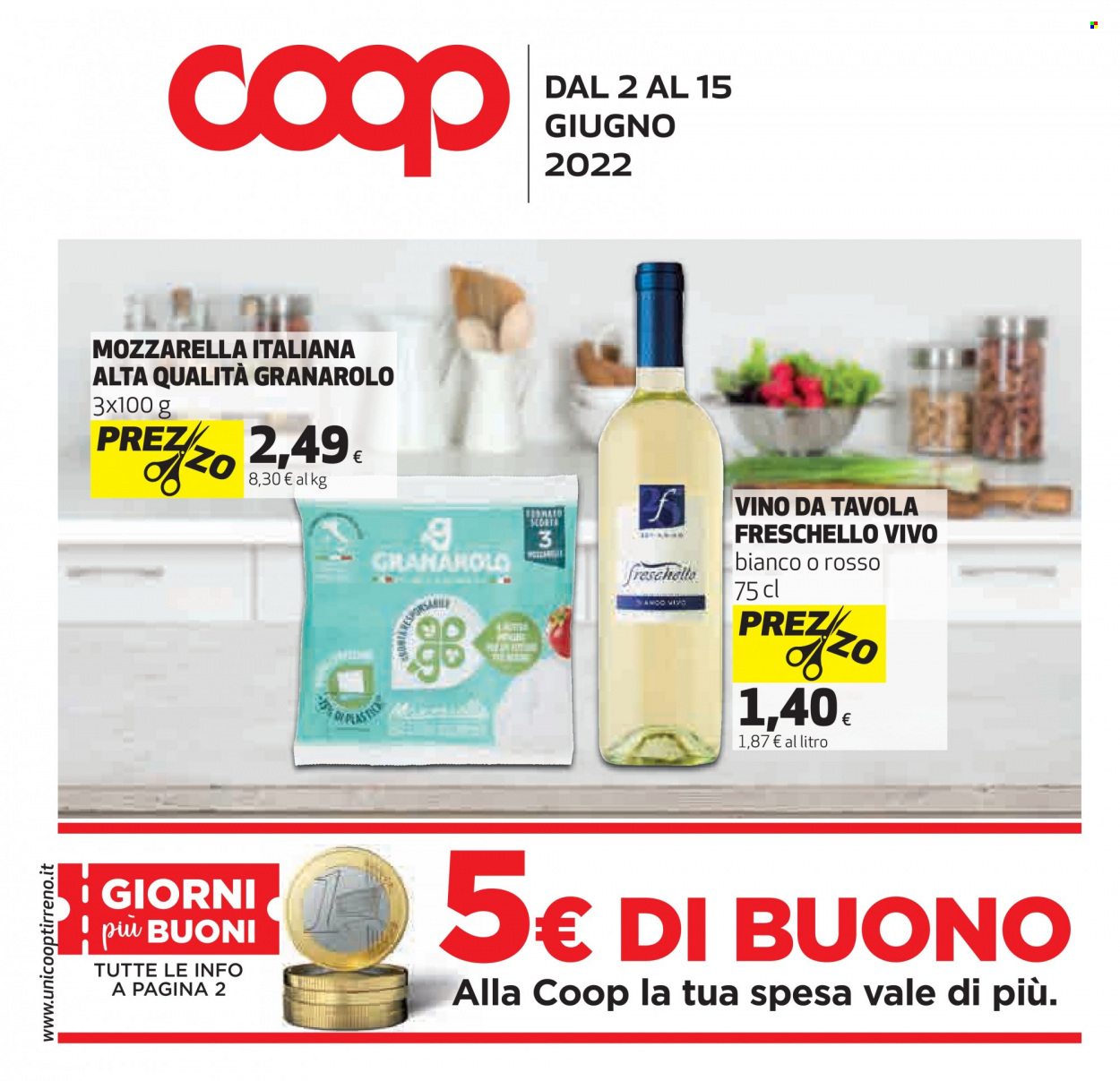 Leták Coop - 2.6.2022 - 15.6.2022. Strana 1