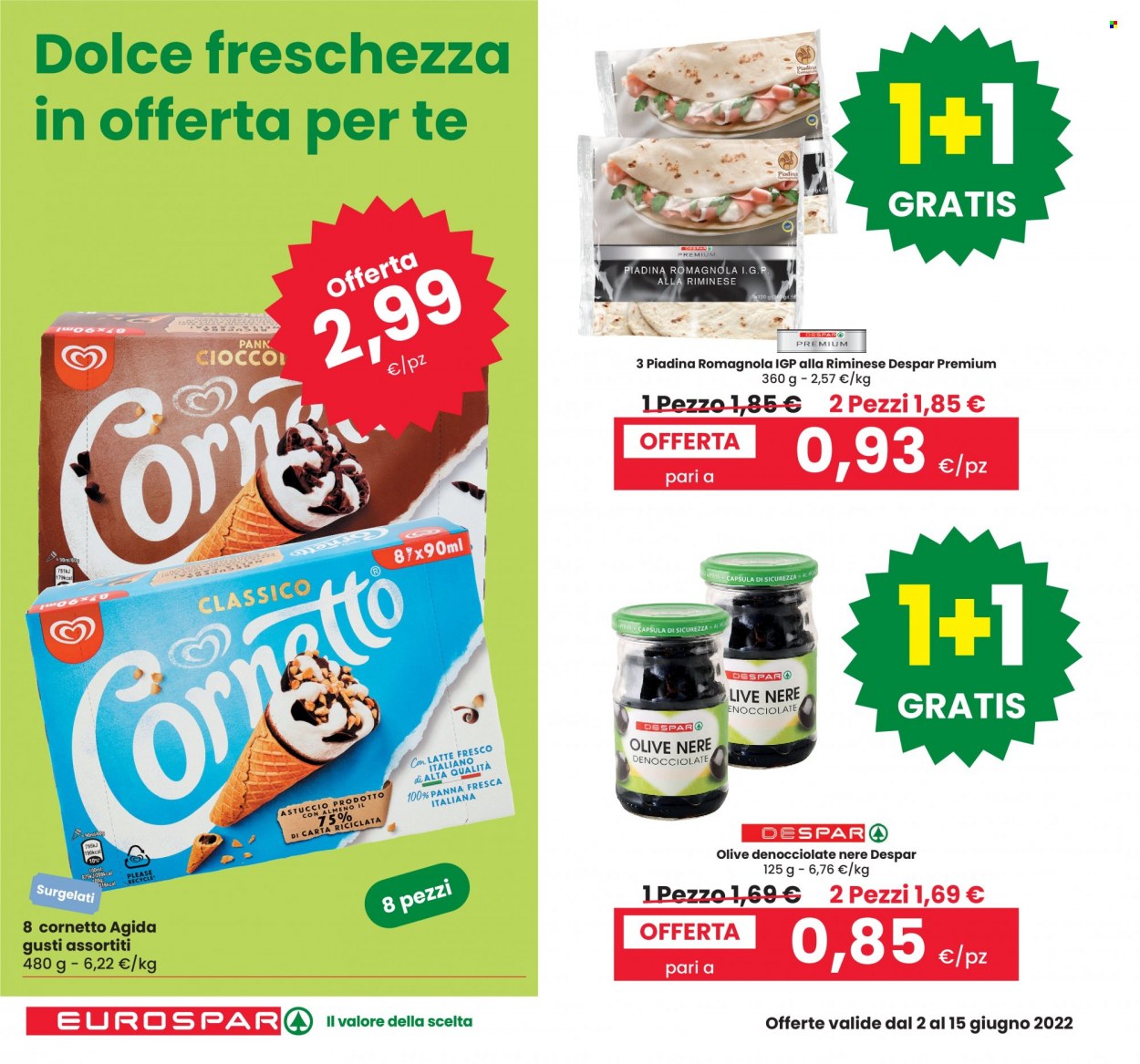 Volantino Eurospar - 2/6/2022 - 15/6/2022. Pagina 2