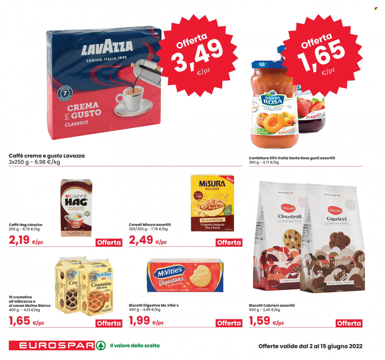 Volantino Eurospar - 2/6/2022 - 15/6/2022. Pagina 16