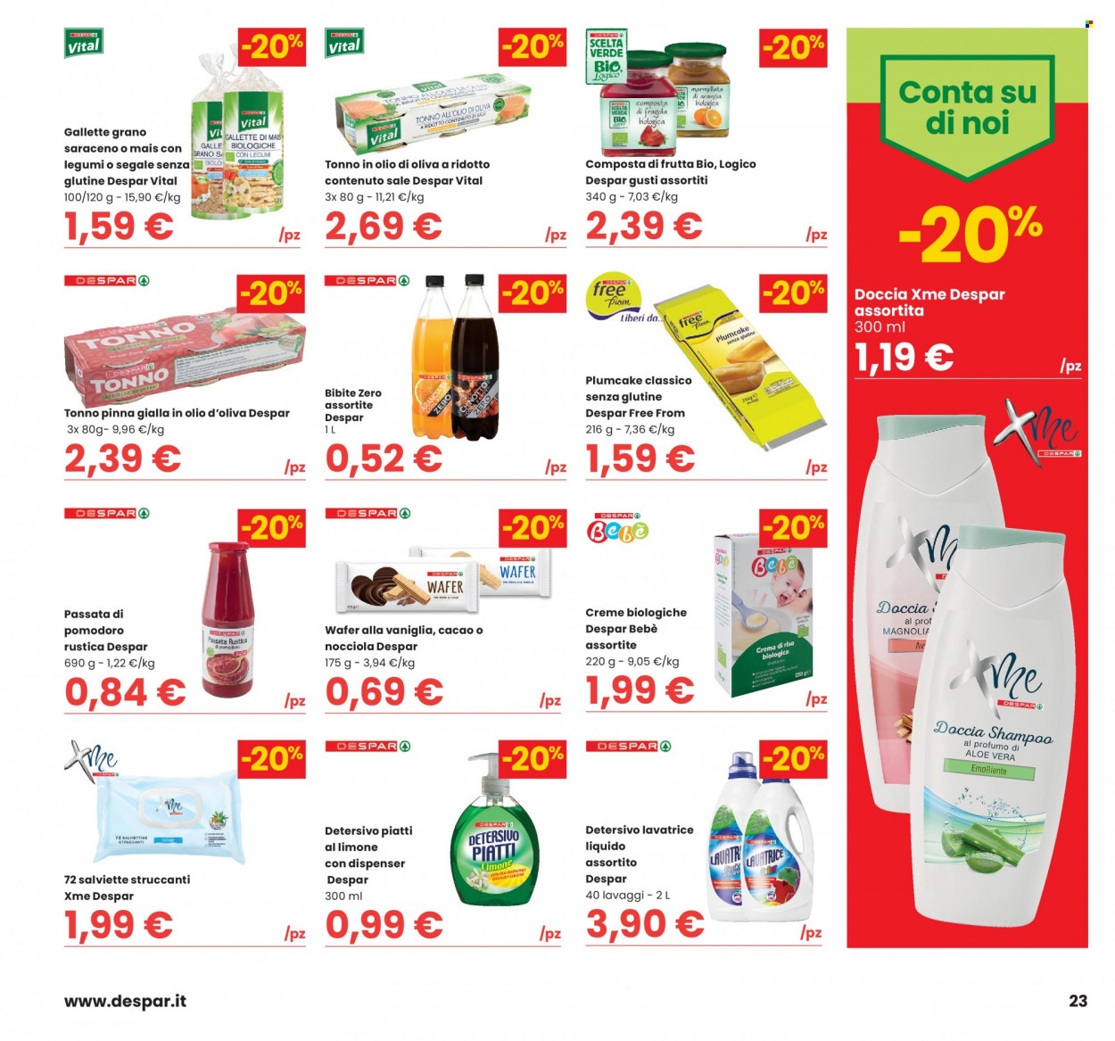 Volantino Eurospar - 2/6/2022 - 15/6/2022. Pagina 23