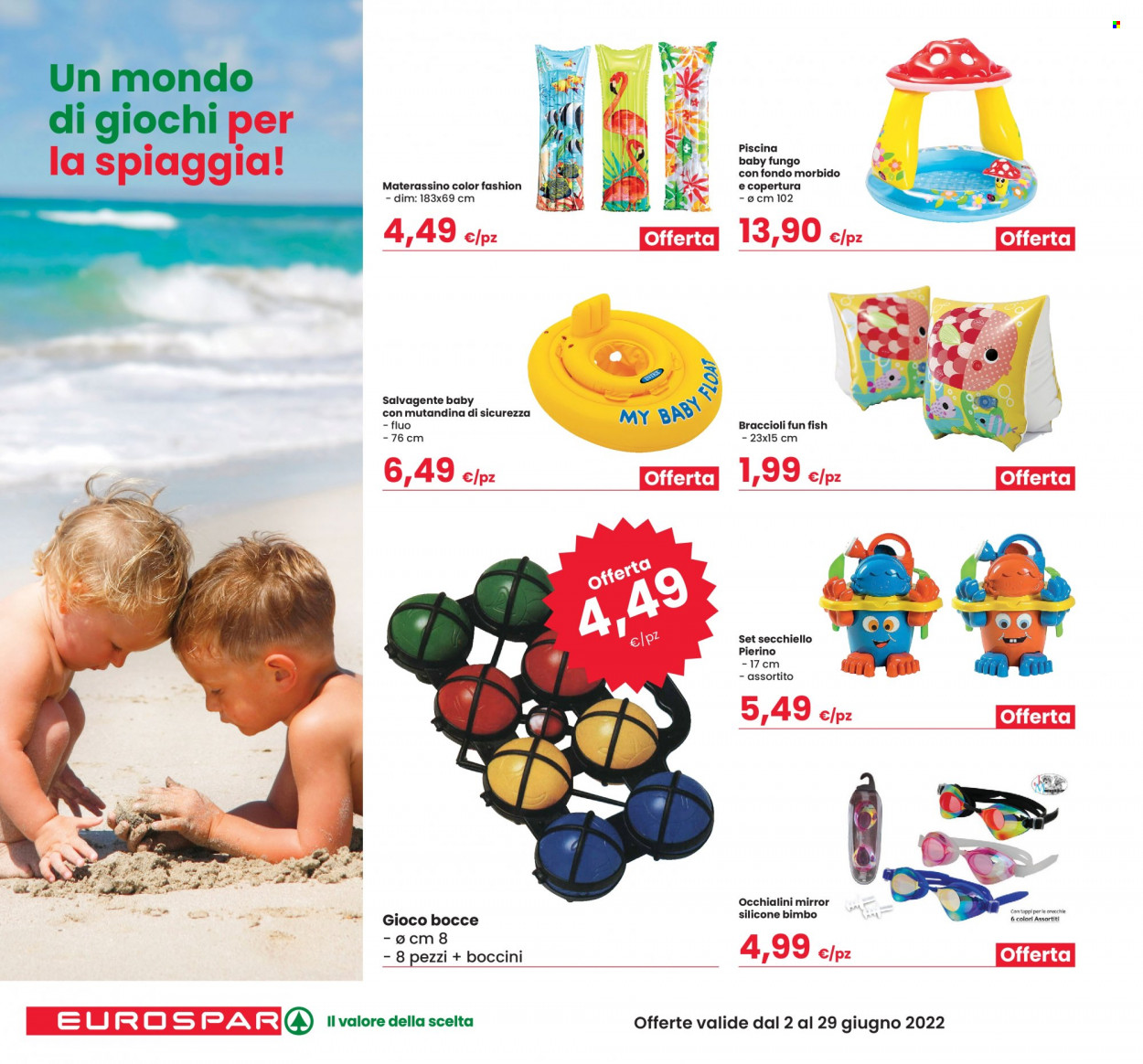 Volantino Eurospar - 2/6/2022 - 29/6/2022. Pagina 2