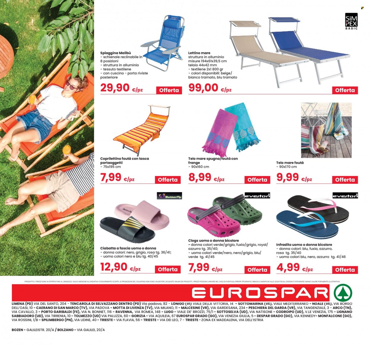 Volantino Eurospar - 2/6/2022 - 29/6/2022. Pagina 4