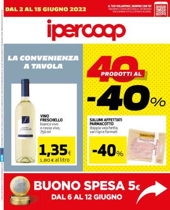 Volantino Coop - 2/6/2022 - 15/6/2022.
