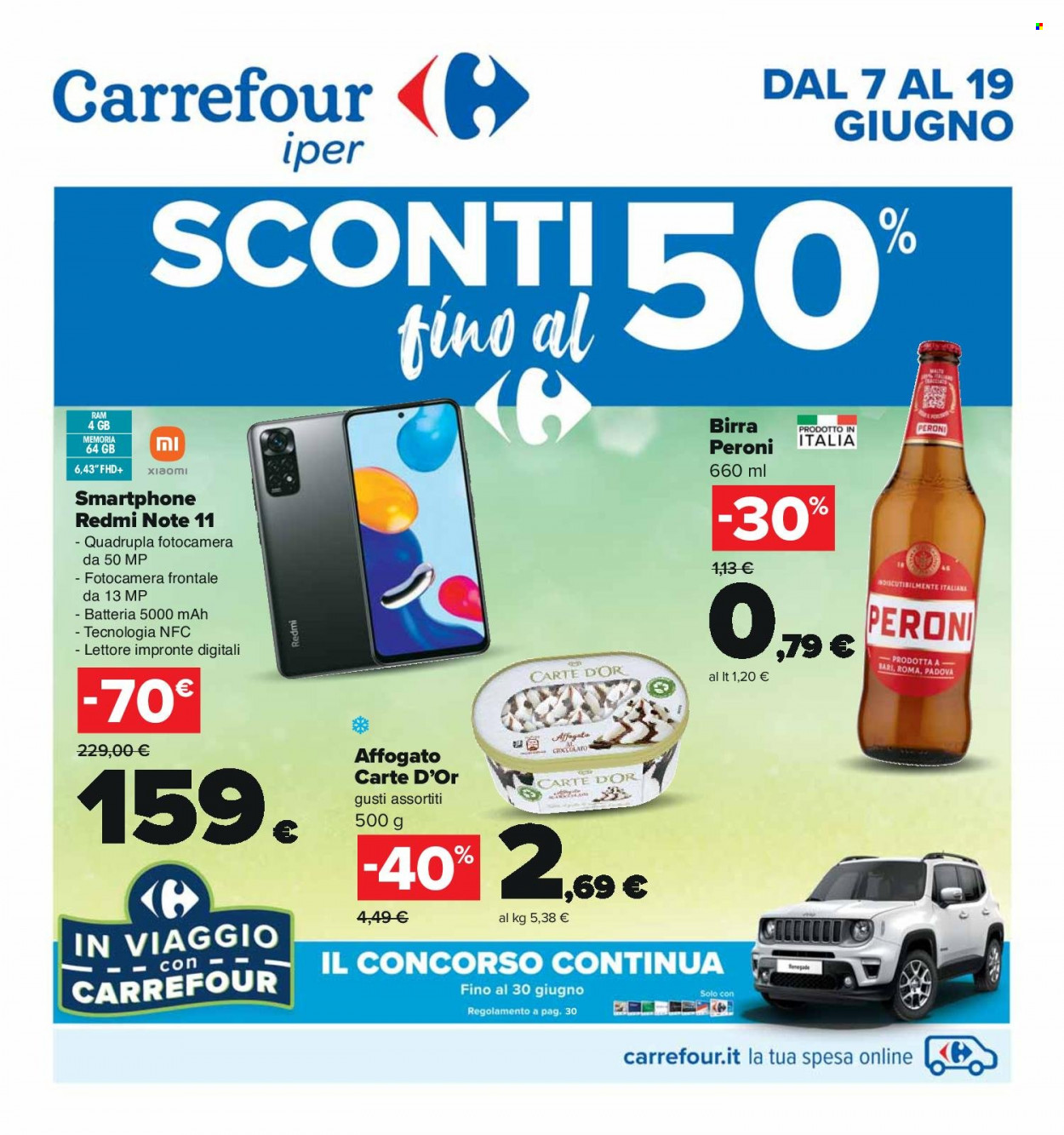 Leták Carrefour - 7.6.2022 - 19.6.2022. Strana 1
