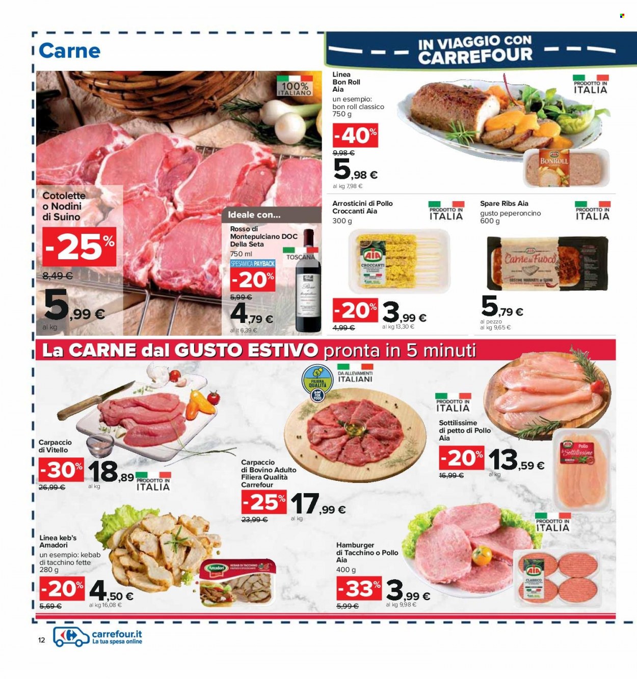 Volantino Carrefour - 7/6/2022 - 19/6/2022. Pagina 12