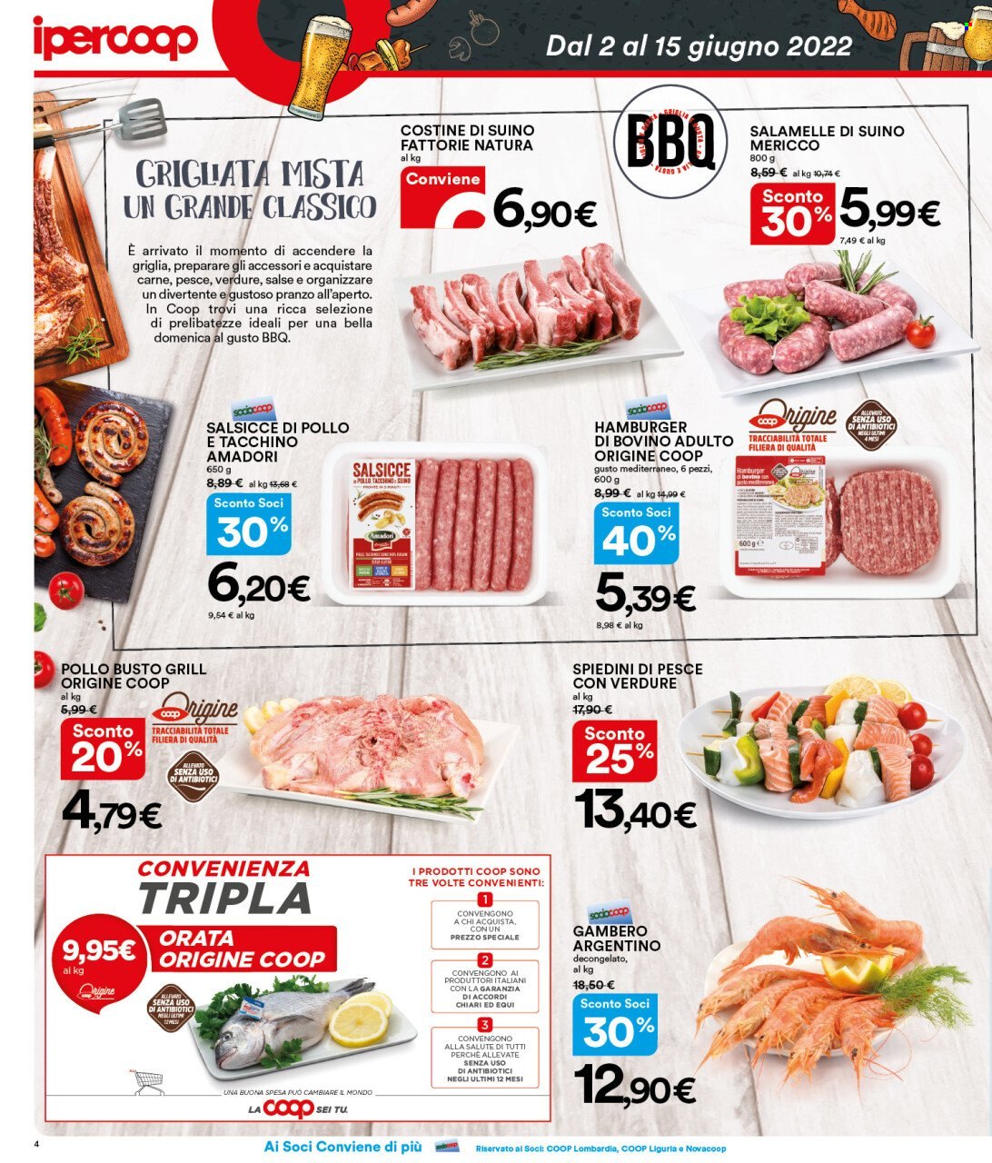 Volantino Coop - 2/6/2022 - 15/6/2022. Pagina 4