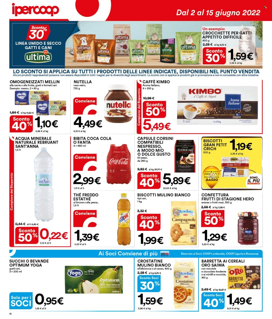 Volantino Coop - 2/6/2022 - 15/6/2022. Pagina 10
