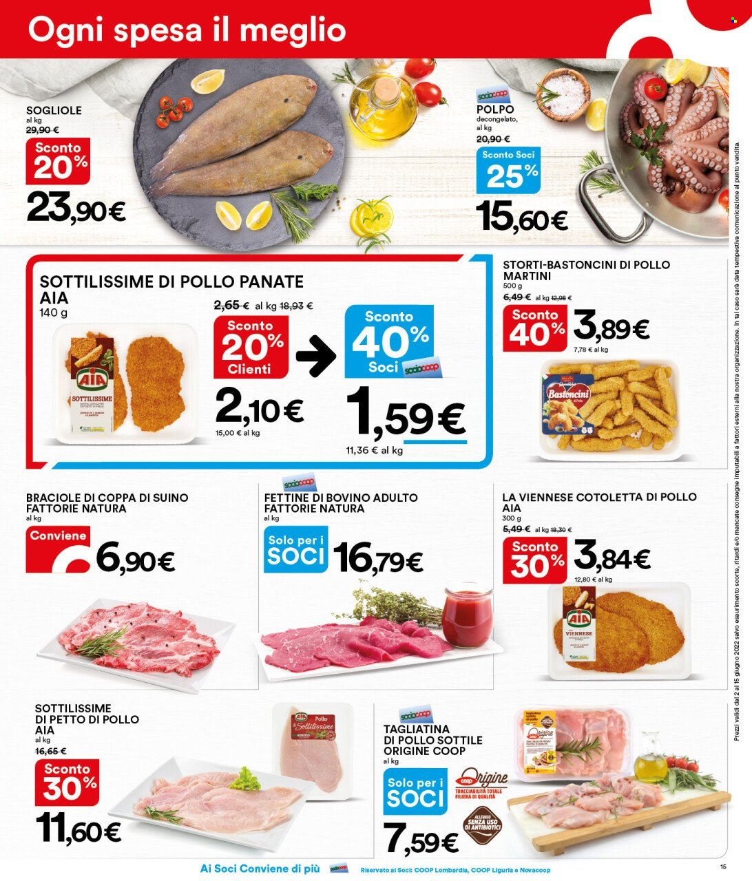 Volantino Coop - 2/6/2022 - 15/6/2022. Pagina 15